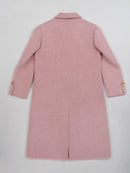 Wool coat with Eternal Rope Knot Buttons