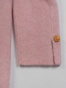 Wool coat with Eternal Rope Knot Buttons
