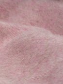 Wool coat with Round Neck & Pearl Buttons