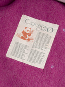 Wool coat with Round Neck & Pearl Buttons