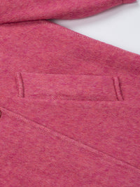 Wool  coat with Tailored Collar and Cuffed Sleeves