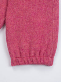 Wool  coat with Tailored Collar and Cuffed Sleeves