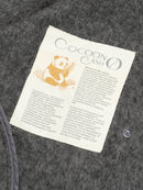 Wool coat with Frog Closure and Cuffed Sleeves