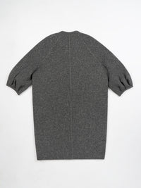 Wool coat with Frog Closure and Cuffed Sleeves