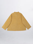 Wool coat women with Frog Buttons