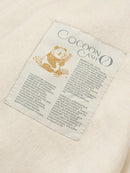 Wool coat with Minimalist Cropped Robe-Style