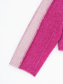 Wool  coat with Two-Tone Rose