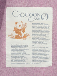 Wool  coat with Two-Tone Rose