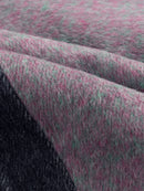 Wool  coat women with Diagonal Cut