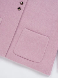 Wool  coat with Silk Lining