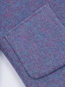 Wool  coat with Lace-Trimmed Collar