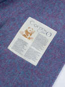 Wool  coat with Lace-Trimmed Collar