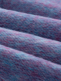 Wool  coat with Lace-Trimmed Collar