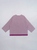 Wool  coat with Diagonal Cut