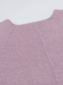 Wool  coat with Diagonal Cut