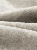 Wool coat with Minimalist Cropped Robe-Style