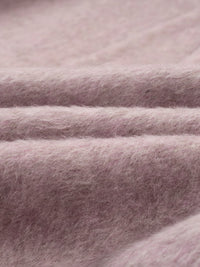 Wool coat with Frog Closure and Cuffed Sleeves