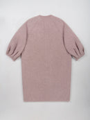 Wool coat with Frog Closure and Cuffed Sleeves