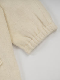 Wool coat with Tailored Collar and Cuffed Sleeves