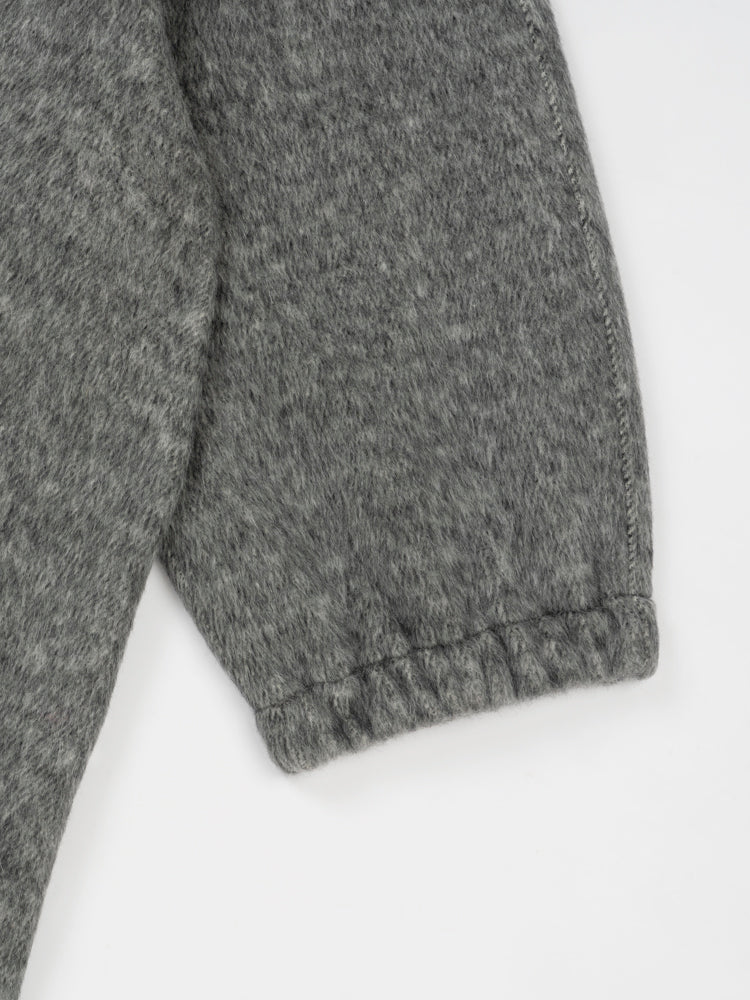 Wool  coat with Tailored Collar and Cuffed Sleeves