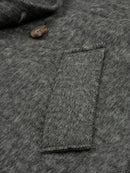 Wool  coat with Tailored Collar and Cuffed Sleeves