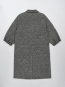 Wool  coat with Tailored Collar and Cuffed Sleeves