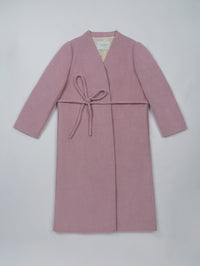 Wool  coat with Signature Belt