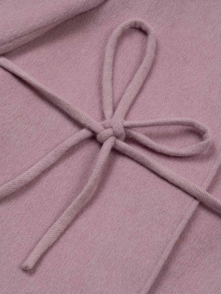 Wool  coat with Signature Belt