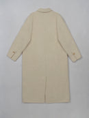 Wool coat with Lotus Bloom Clasp