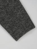 Wool  coat with Mandarin Collar and Long Belt