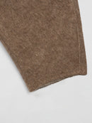 Wool  coat with Fringe Accents