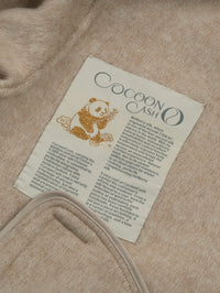 Wool  coat with Fringe Accents