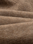 Wool  coat with Fringe Accents