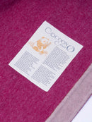 Wool  coat with Diagonal Cut