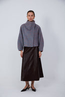 Eastern-inspired high-end wool outerwear