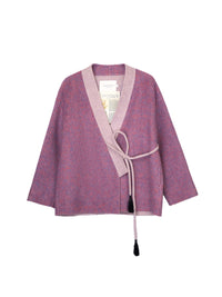 Eastern-inspired wool coats