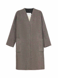 Eastern minimal wool coats