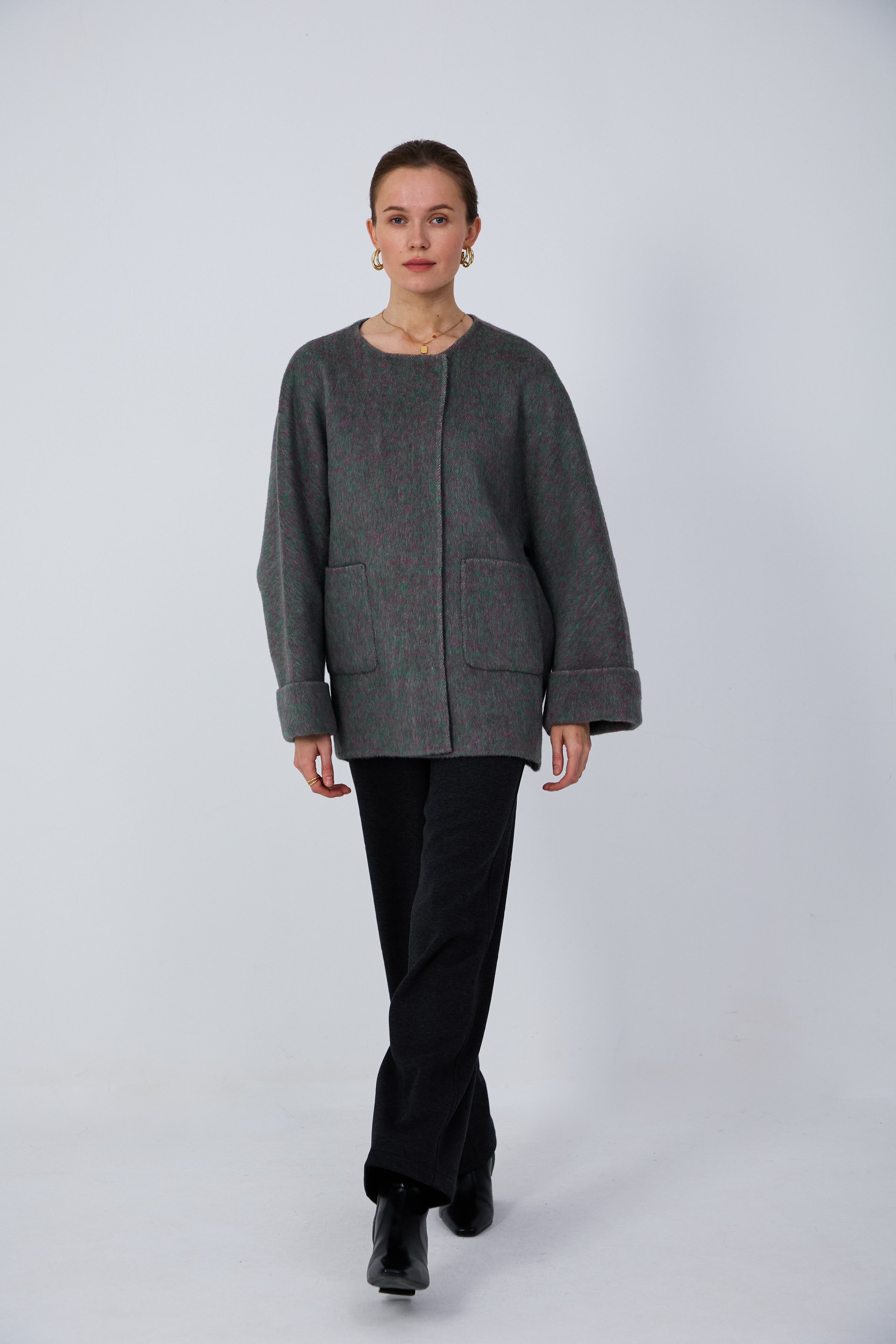Hand-finished premium winter coat