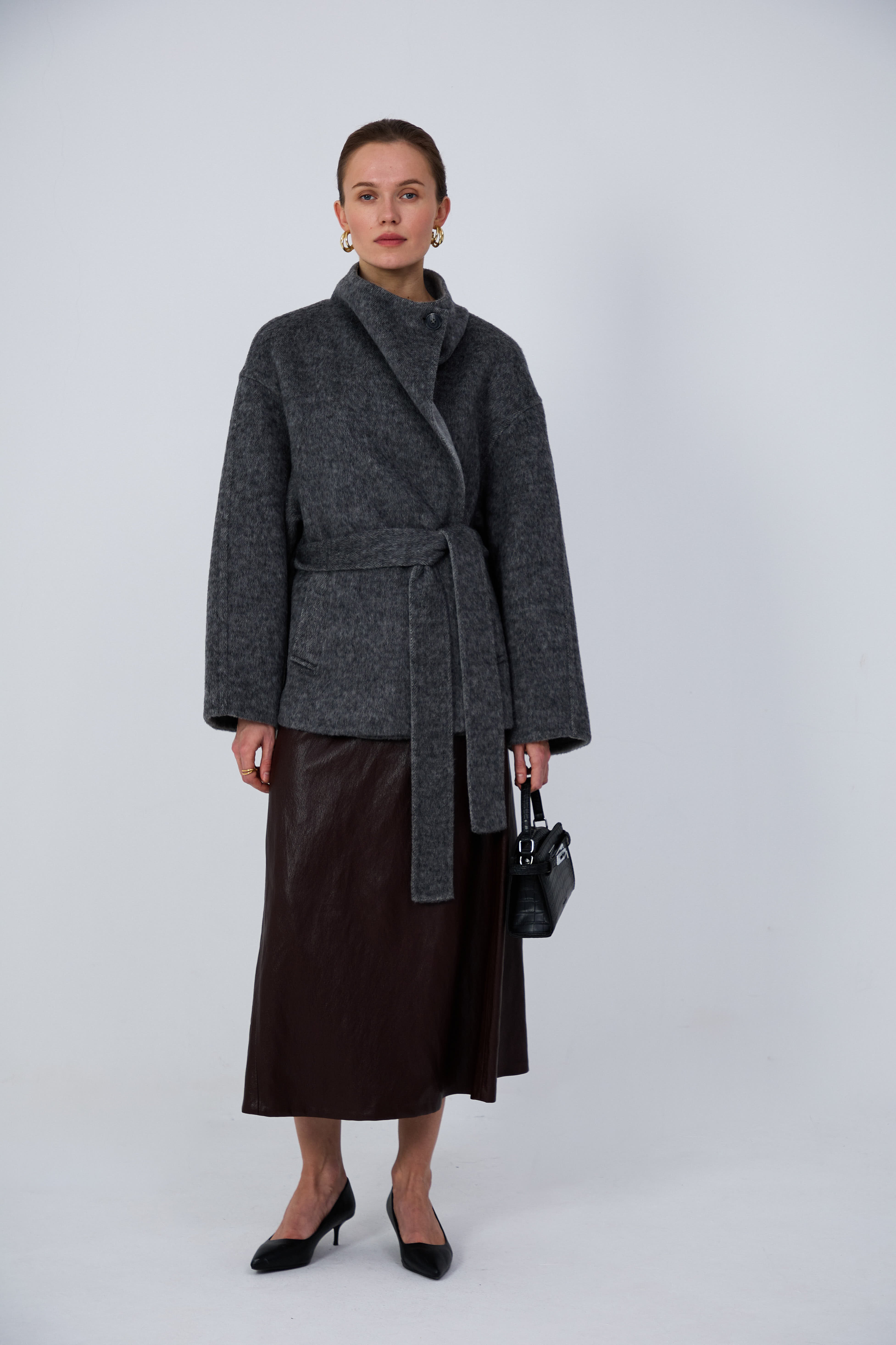 Women's Relaxed-Fit Wool Coats With 737 Nightingale’s Song