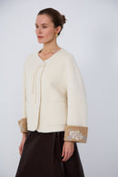 Luxury casual wool coat
