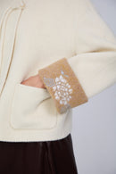 Luxury hand-finished double-breasted coat