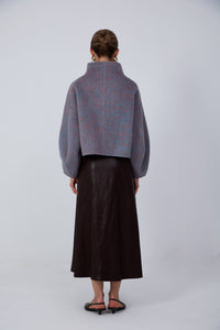 Modern luxury hand-finished silk-lined coat