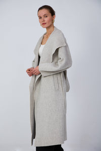 Mulberry silk wool outerwear