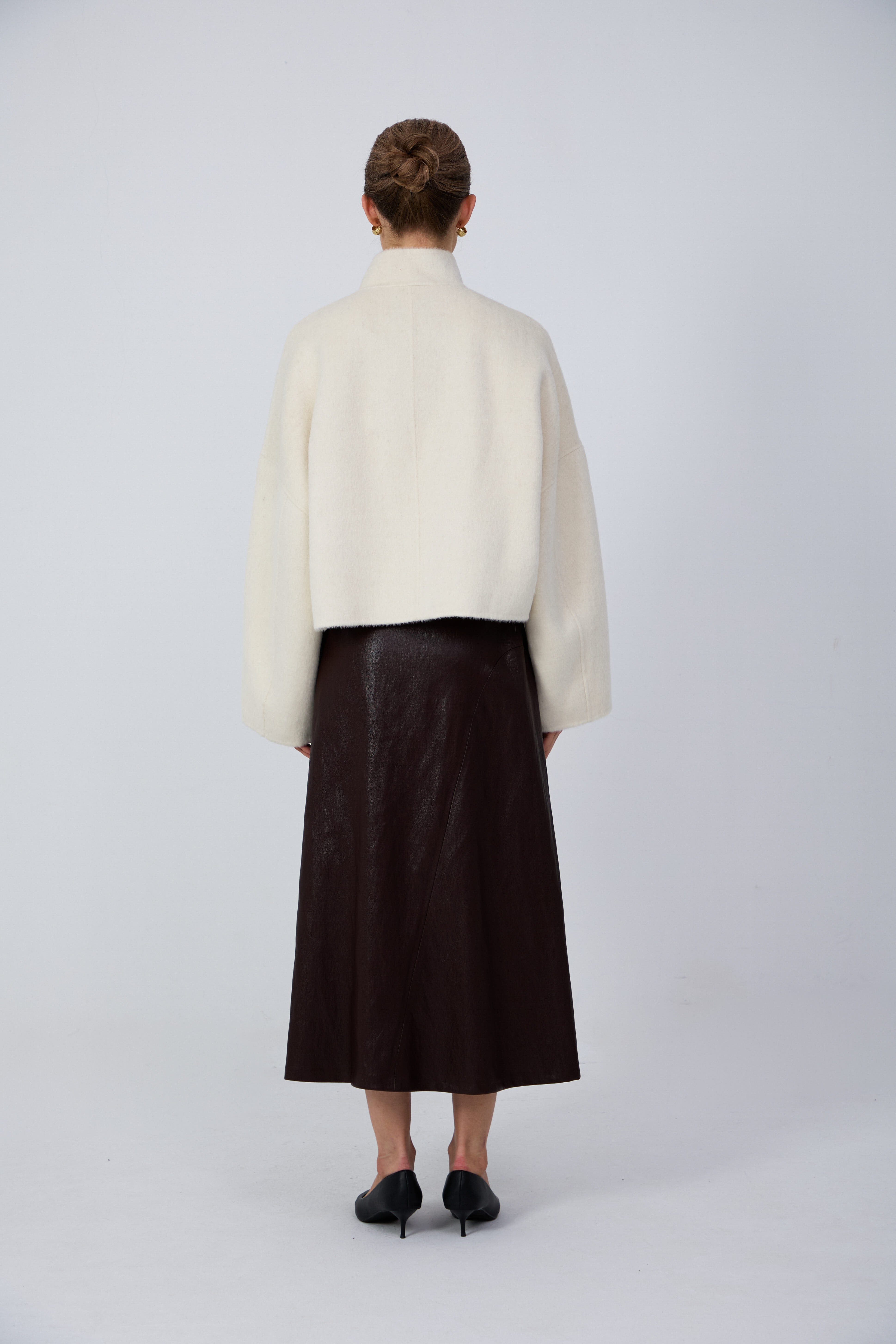 Refined Eastern-inspired luxury coat