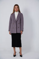 Refined belted wool coats