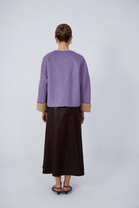 Silk-lined casual luxury wool coat