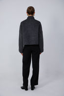 Silk-lined double-breasted wool coat