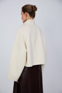 Timeless artisan wool coat