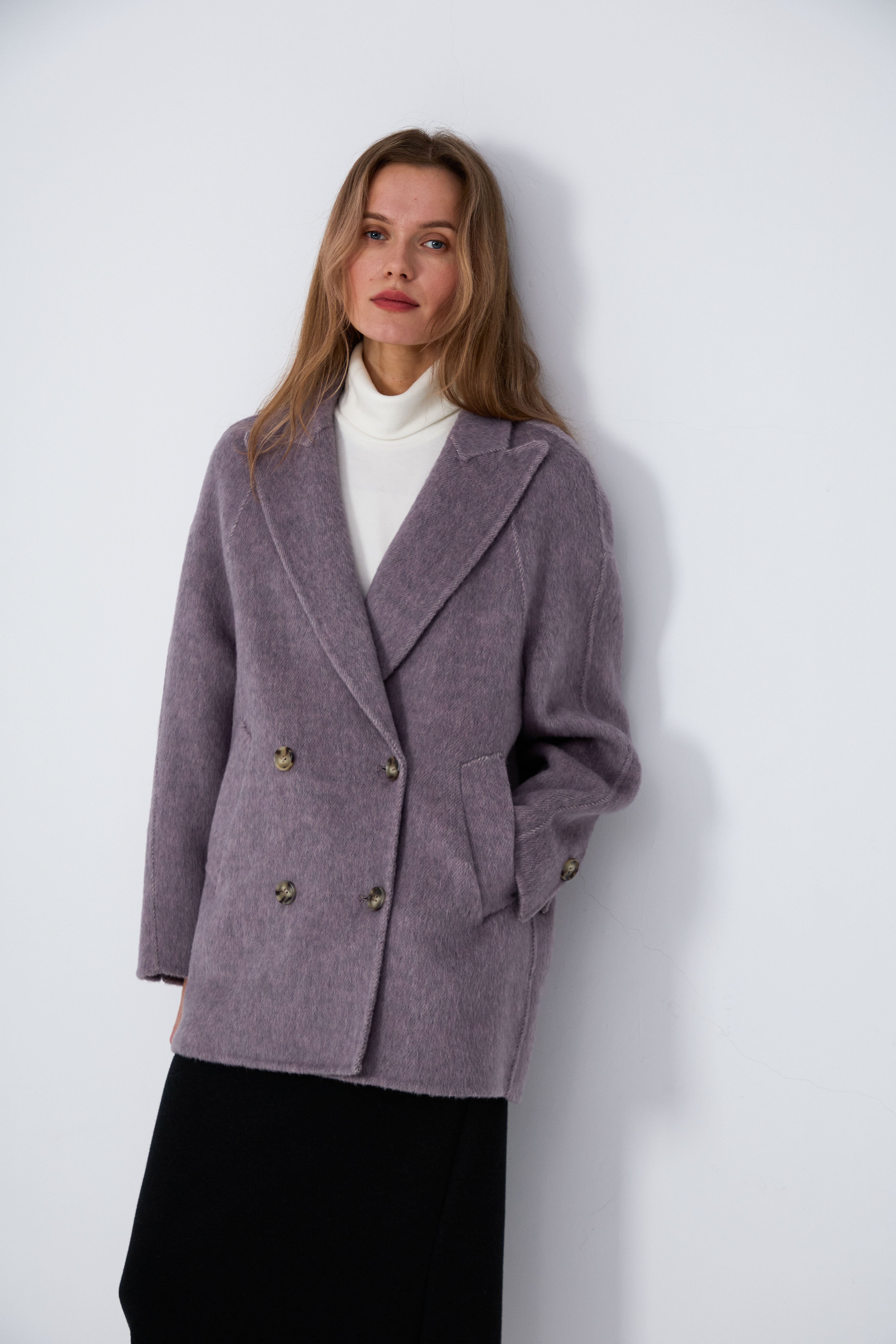 Understated luxury wool coats