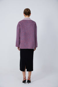casual city stroll wool coat